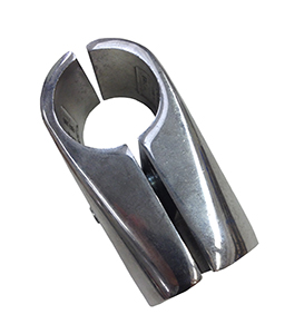 2 Way Chrome Clamp 32mm Tube